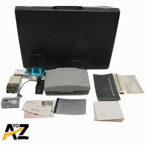 Vtg Polaroid Automatic 103 Land Camera W/Accessories Case, Manual, Etc.